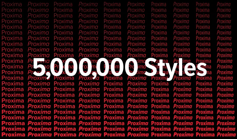 Proxima Vara Font preview 1 – Font Family font sample