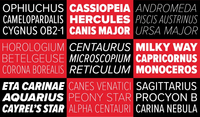 Proxima Vara Font preview 2 – Font Family font sample