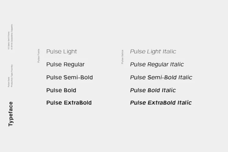 Pulse Font preview 3 – Sans Serif Fonts font sample