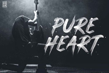 Pure Heart – OpenType SVG Brush Font free download – similar font preview