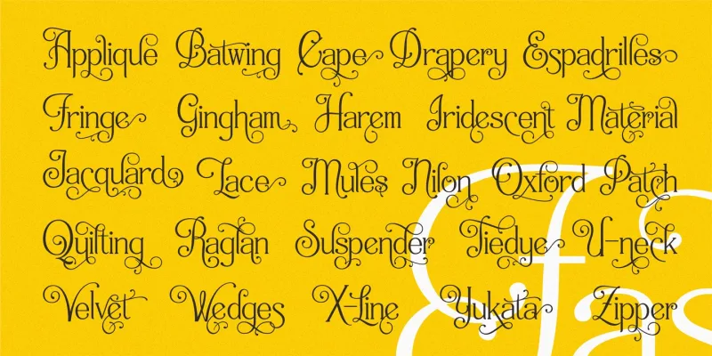 Queensby Font preview 1 – Serif Fonts font sample