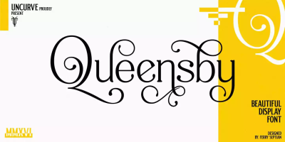 Queensby Font free download – Headlines font preview