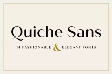 Quiche Sans Font free download – Serif font preview