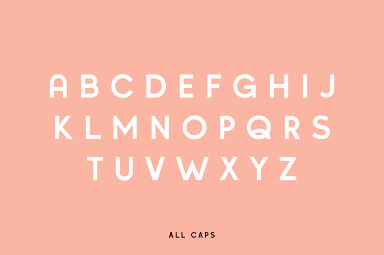 Quirk Font free download preview 4 – Display Fonts font