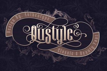 Qustyle Classic Font free download – Branding font preview