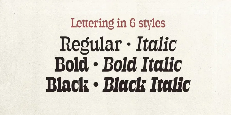 Rabento Font Family preview 3 – Serif Fonts font sample