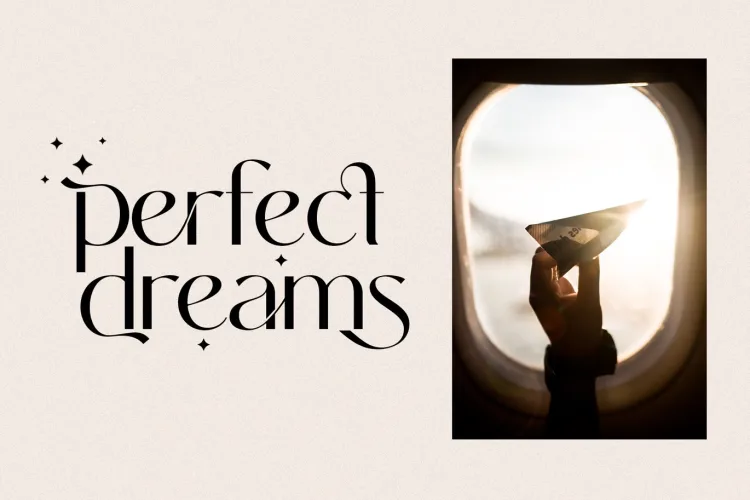 Rachelya Font preview 5 – Typeface font sample