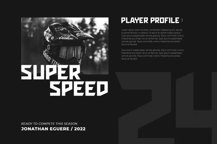Racing Font preview 3 – Sans Serif Fonts font sample