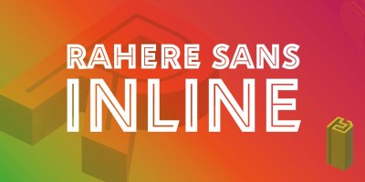 Rahere Sans Inline Font free download – Sans Serif Fonts font preview