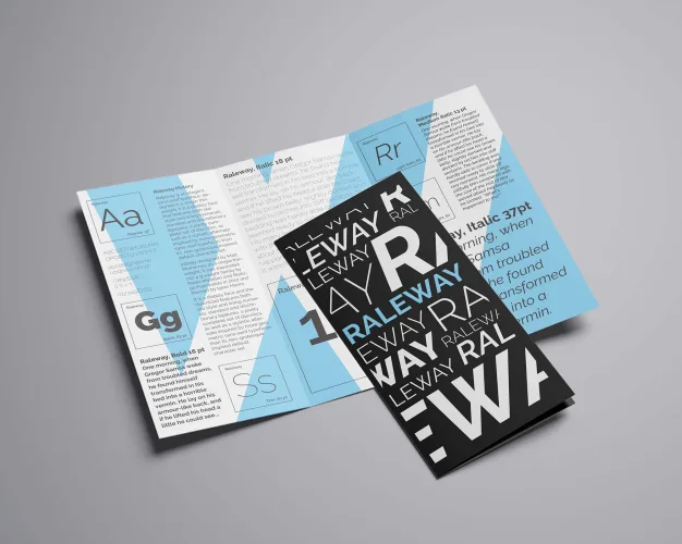 Raleway Font preview 1 – Sans Serif Fonts font sample
