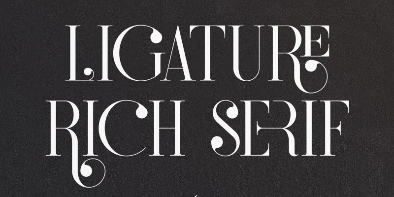 Redmark Font preview 2 – Serif Fonts font sample