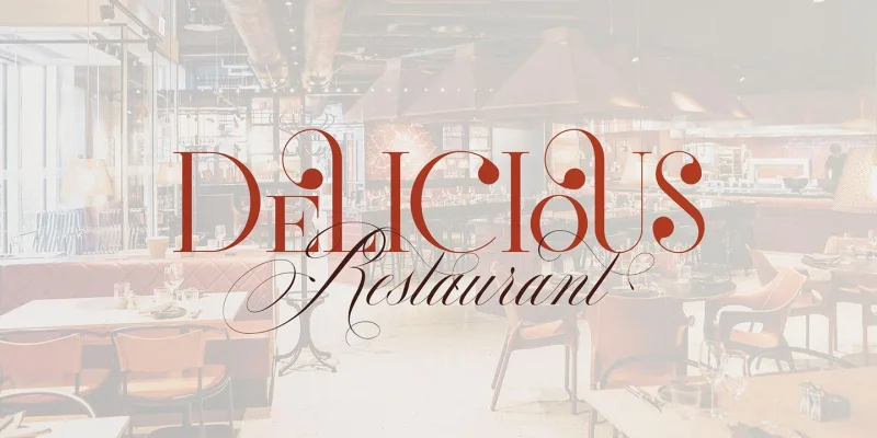 Redmark Font preview 3 – Serif Fonts font sample