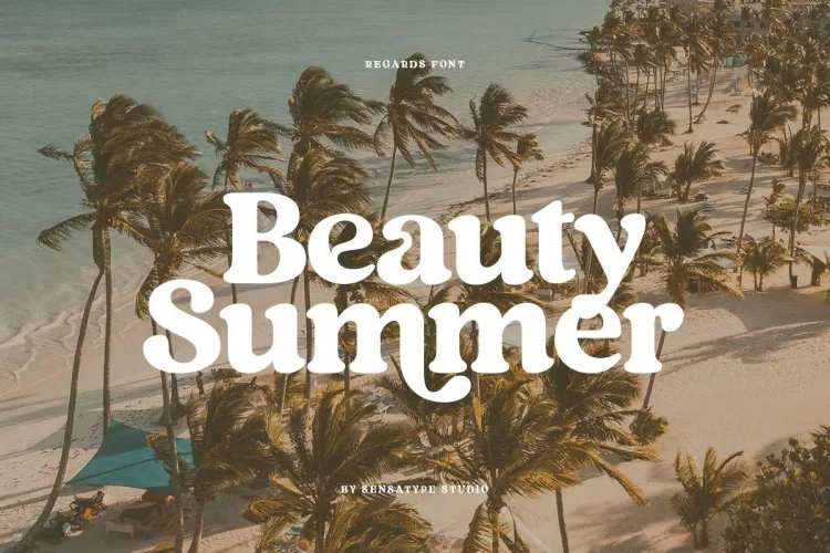 Regards Font preview 5 – Serif Fonts font sample