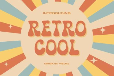 Retro Cool Font free download – Retro font preview