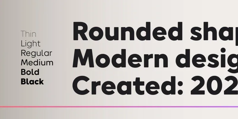 Rewalt Font Family preview 1 – Sans Serif Fonts font sample