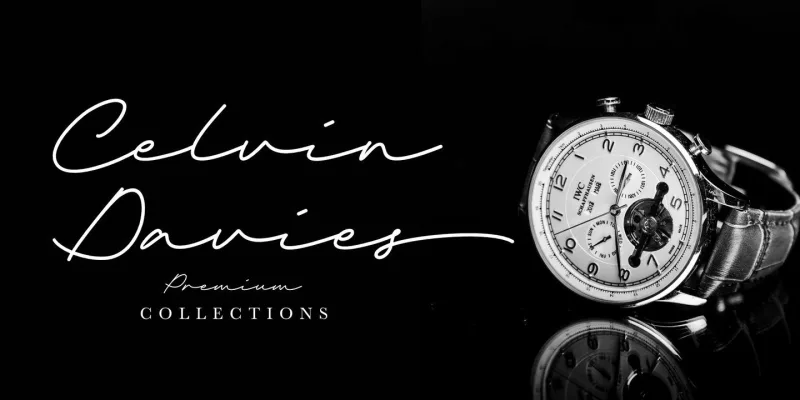 Richard Kailay Font preview 1 – Script And Handwritten font sample