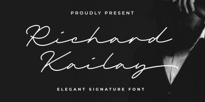 Richard Kailay Font free download – Branding font preview