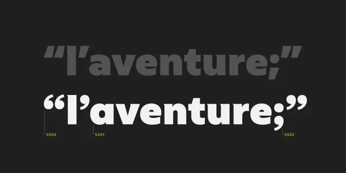 Riveta Font Family preview 1 – Sans Serif Fonts font sample