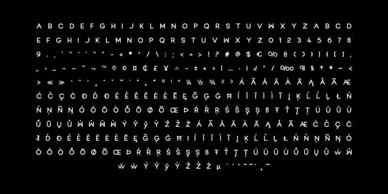 Rocano Font preview 1 – Sans Serif Fonts font sample