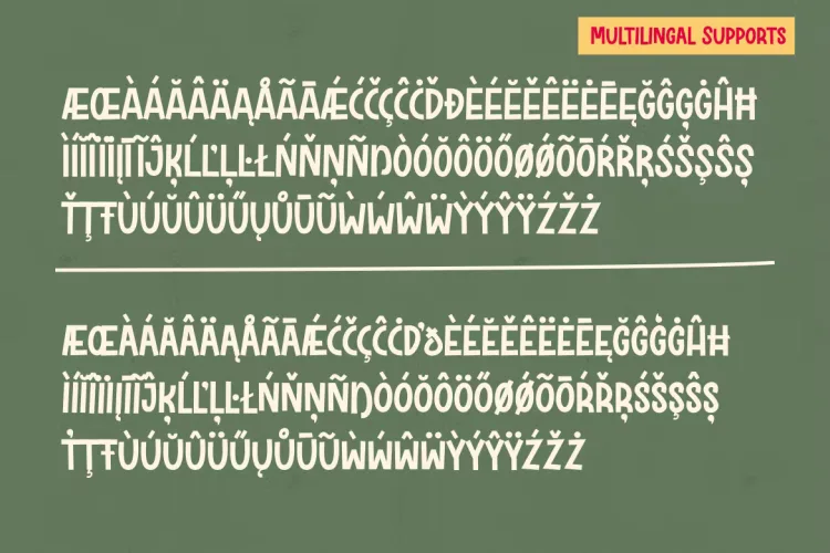 Rockinsoda Font preview 3 – Sans Serif Fonts font sample