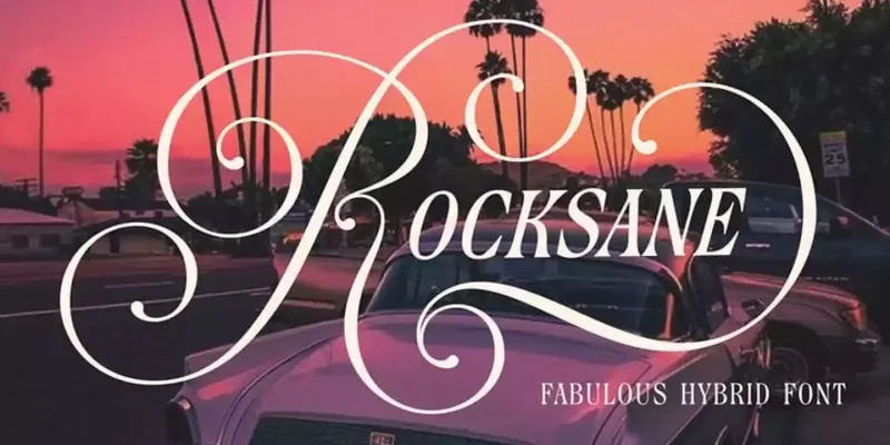 Rocksane Display Font Family preview 8 – Display Fonts font sample