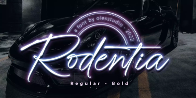 Rodentia Font free download – Branding font preview