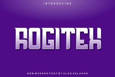 Rogitex Font free download – Sans Serif Fonts font preview