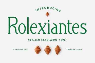 Rolexiantes Font free download – Serif font preview
