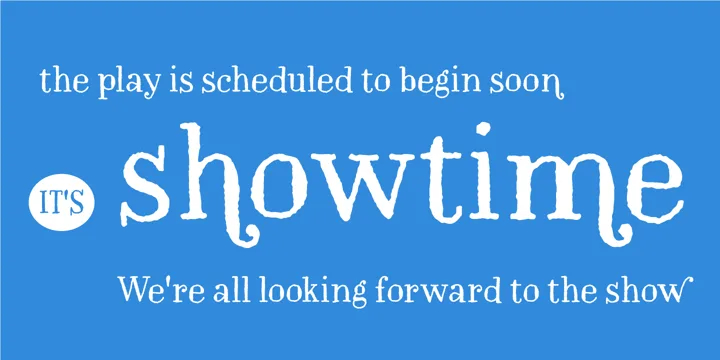 Rookie Heat Font preview 5 – Display Fonts font sample