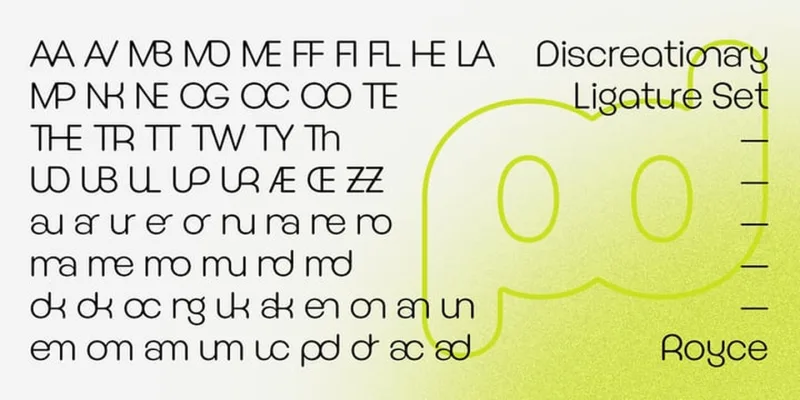Royce Font Family preview 4 – Font Family font sample