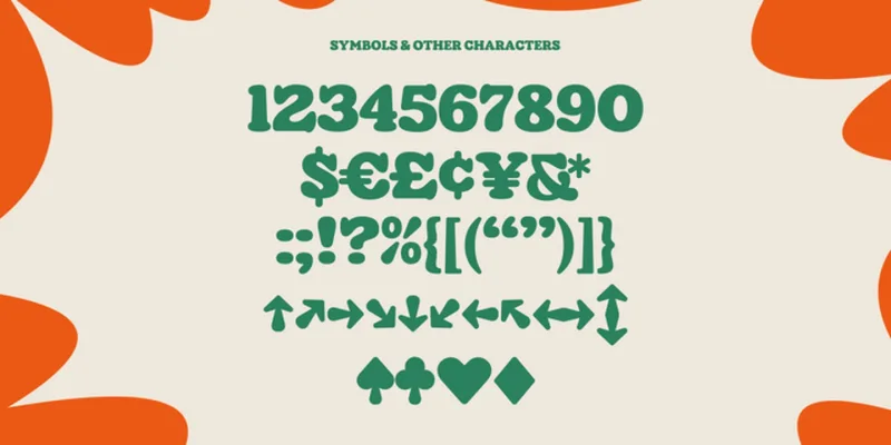 SG Gluper Font preview 3 – Display Fonts font sample