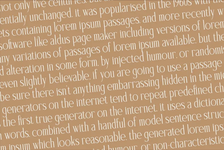Saegathe Modern Serif Font preview 3 – Serif Fonts font sample
