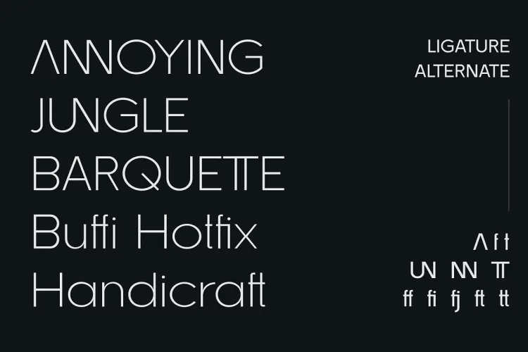 San Diego Font preview 3 – Sans Serif Fonts font sample