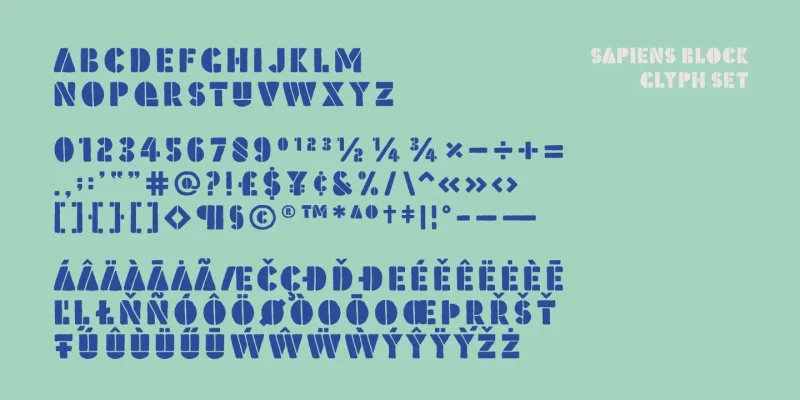 Sapiens Font Family preview 9 – Font Family font sample