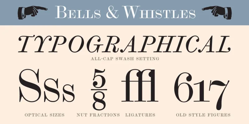 Scotch Modern Font Family preview 3 – Serif Fonts font sample