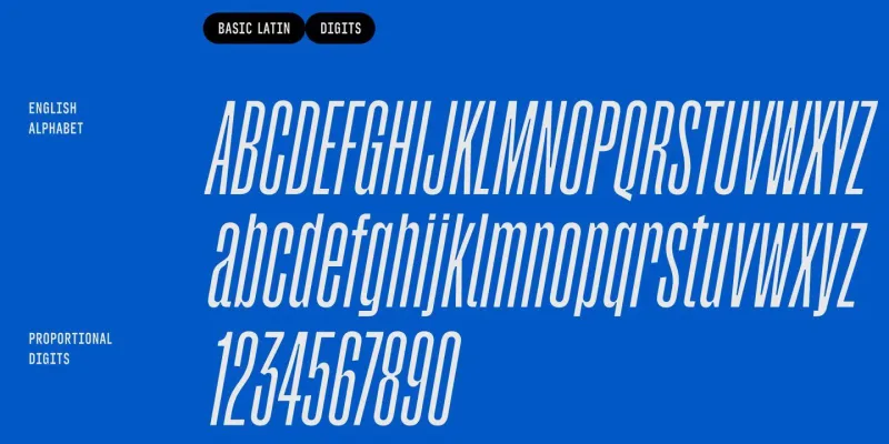 Segment A Font Family preview 2 – Sans Serif Fonts font sample