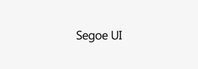 Segoe UI Font free download – Sans Serif Fonts font preview