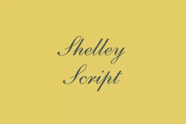 Shelley Script Font free download – Script And Handwritten preview