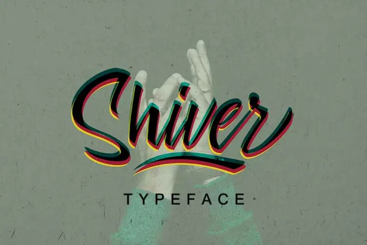 Shiver Script Font preview 3 – Script And Handwritten font sample