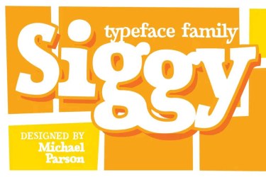 Siggy Font free download – Serif font preview