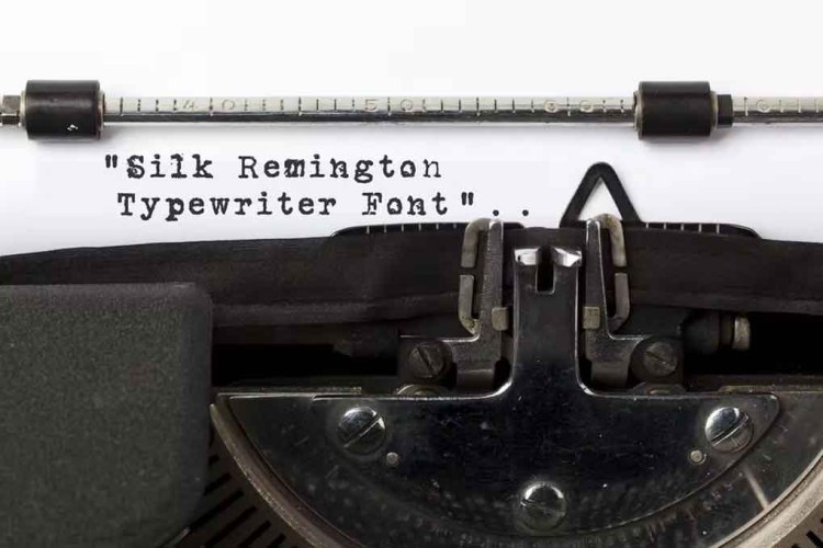 Silk Remington Font free download preview 5 – Serif Fonts font
