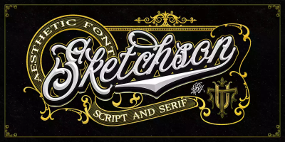 Sketchson Font Family free download – Serif font preview