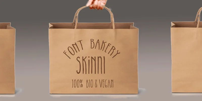 Skinni Font preview 5 – Script And Handwritten font sample