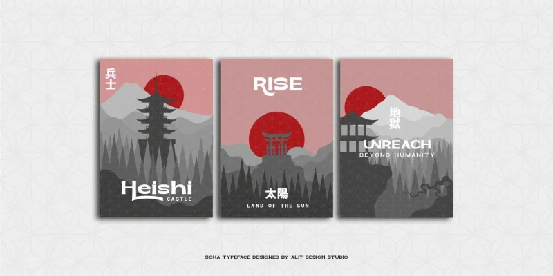 Soka Font preview 8 – Sans Serif Fonts font sample