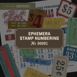 Stamp Numbering Font free download – Headlines font preview