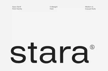 Stara Font free download – Sans Serif Fonts font preview
