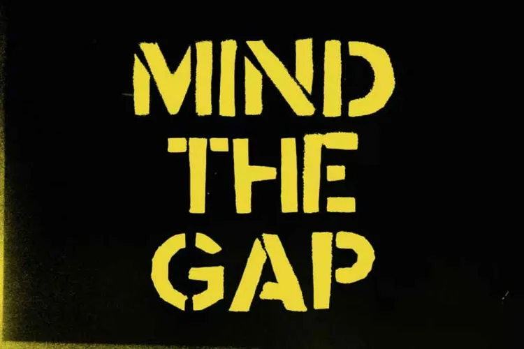 Stencil Mind the Gap Font preview 4 – Sans Serif Fonts font sample