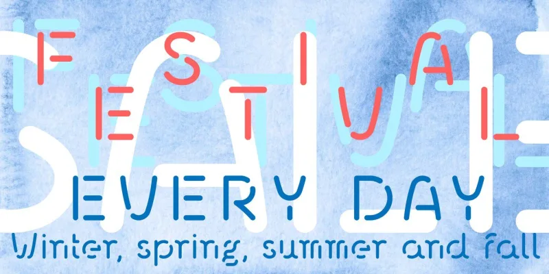 Stenzilla Font preview 6 – Display Fonts font sample