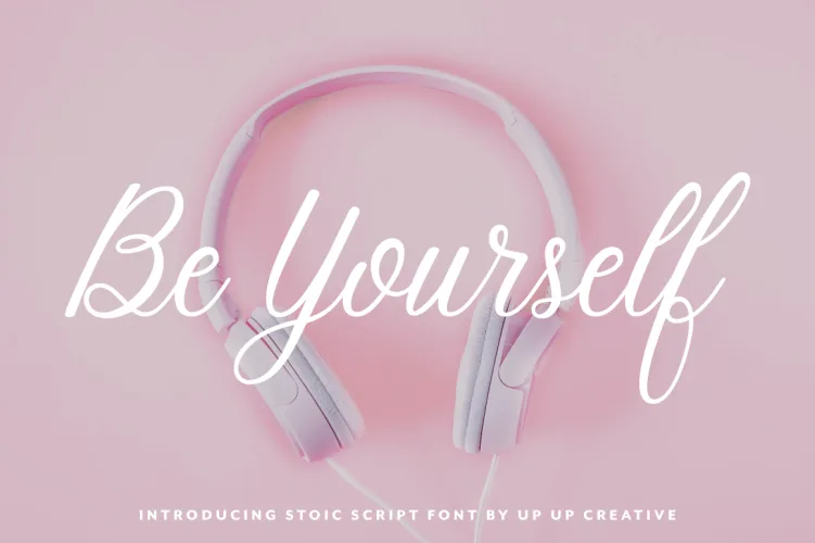Stoic Font preview 6 – Script And Handwritten font sample