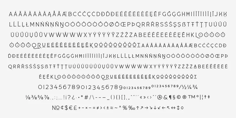Storica Font Family preview 2 – Sans Serif Fonts font sample